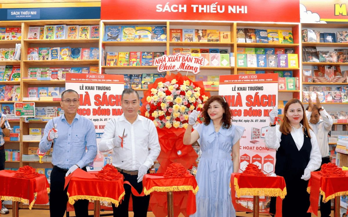 Khai trương nhà sách Fabico Đồng Nai