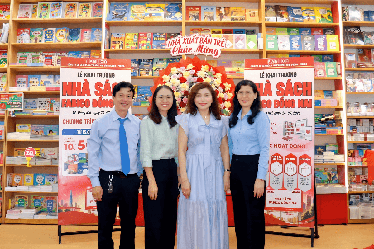 Khai trương nhà sách Fabico Đồng Nai
