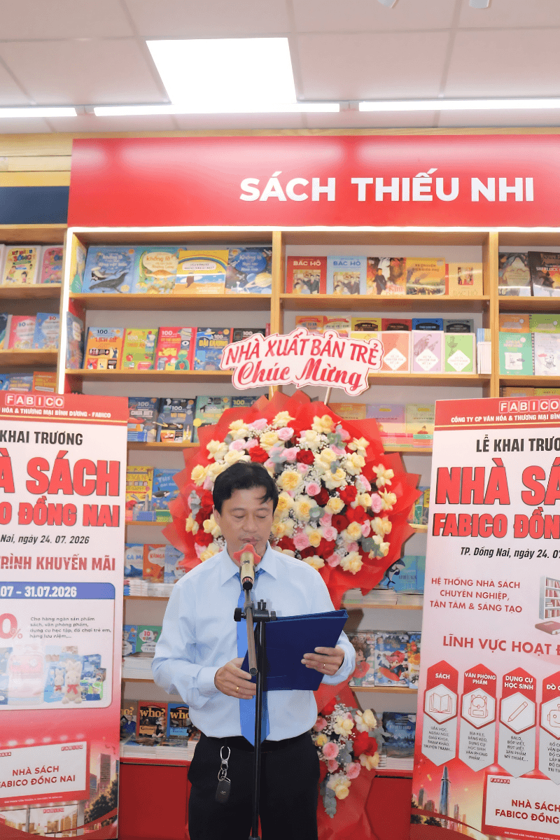 Khai trương nhà sách Fabico Đồng Nai 20260724_h14 Khai trương nhà sách Fabico Đồng Nai