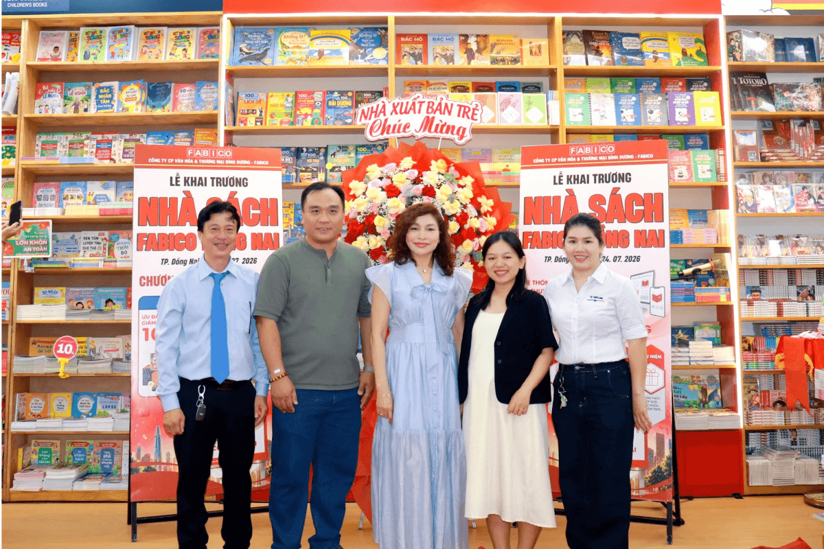 Khai trương nhà sách Fabico Đồng Nai